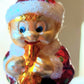 Vintage Czech Republic, Glass Blown, Hand Painted Christmas Tree Ornament - Gnome Musician