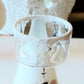 Vintage Czech Glass Angel Christmas Ornament: Hand-Painted Candle Holder
