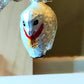Vintage Czech Republic, Glass Blown, Hand Painted Christmas Tree Ornament - Sheep