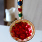 Vintage Czech Republic, Glass Blown, Hand Painted Christmas Tree Ornament - Saxaphone