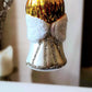 Vintage Czech Republic, Glass Blown, Hand Painted Christmas Tree Ornament - Angel