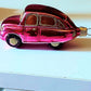 Vintage Czech Republic, Glass Blown, Hand Painted Christmas Tree Ornament - Car