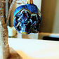 Vintage Czech Republic, Glass Blown, Hand Painted Christmas Tree Ornament - Elephant Ganesha