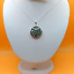 Silver Handmade Inlay Pendant Semi Precious Abalone Shell- Owl