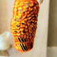 Vintage Czech Republic, Glass Blown, Hand Painted Christmas Tree Ornament - Owl