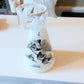 Vintage Czech Glass Angel Christmas Ornament: Hand-Painted Candle Holder