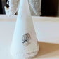 Vintage Czech Glass Angel Christmas Ornament: Hand-Painted Winter Village