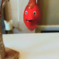 Vintage Czech Republic, Glass Blown, Hand Painted Christmas Tree Ornament - Nemo Fish