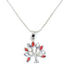 Silver Handmade Inlay Pendant/Earring Set Semi Precious Natural Shell- Tree