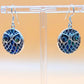 Silver Handmade Inlay Pendant/Earring Set Semi Precious Abalone Shell- Owl