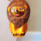 Vintage Czech Republic, Glass Blown, Hand Painted Christmas Tree Ornament - Lion