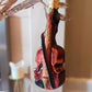 Vintage Czech Republic, Glass Blown, Hand Painted Christmas Tree Ornament - Violin