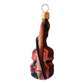 Czech Republic, Glass Blown, Hand Painted Christmas Tree Ornament - Violin