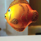 Vintage Czech Republic, Glass Blown, Hand Painted Christmas Tree Ornament - Nemo Fish