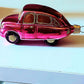 Vintage Czech Republic, Glass Blown, Hand Painted Christmas Tree Ornament - Car