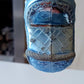 Vintage Czech Republic, Glass Blown, Hand Painted Christmas Tree Ornament - Blue Pram