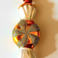 Vintage Czech Republic, Glass Blown, Hand Painted Christmas Tree Ornament - sweets a pair ( x 2 )