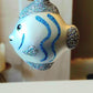 Vintage Czech Republic, Glass Blown, Hand Painted Christmas Tree Ornament - Nemo Fish
