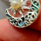 Silver Handmade Inlay Pendant Semi Precious Abalone Shell- Moon/Sun
