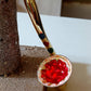 Vintage Czech Republic, Glass Blown, Hand Painted Christmas Tree Ornament - Saxaphone
