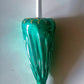 Vintage Czech Republic, Glass Blown, Hand Painted Christmas Tree Ornament - Umbrella Various Colours