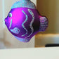 Vintage Czech Republic, Glass Blown, Hand Painted Christmas Tree Ornament - Nemo Fish