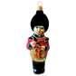 Czech Republic, Glass Blown, Hand Painted Christmas Tree Ornament - Large Drummer Boy