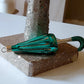 Vintage Czech Republic, Glass Blown, Hand Painted Christmas Tree Ornament - Umbrella Various Colours