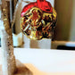 Vintage Czech Republic, Glass Blown, Hand Painted Christmas Tree Ornament - Elephant Ganesha