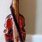 Vintage Czech Republic, Glass Blown, Hand Painted Christmas Tree Ornament - Violin